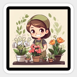 Florist Sticker